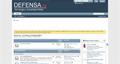 Desktop Screenshot of defensa.pe