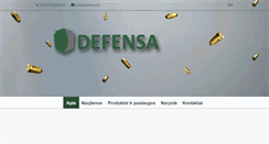 Desktop Screenshot of defensa.lt